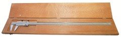 Starrett 123M 600mm Master Caliper – .02mm Vernier Scale