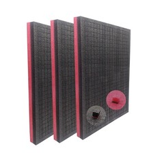 3 PCS Pick Pluck Foam Sheets 16x12x1 Inch PreCubed Polyethylene Tool Box