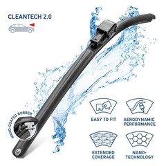 Hella Cleantech 26 Inch Black Wiper Blade Graphite Coated Vehicle Specific Fit