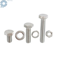 1640PCS M4 M6 M5 Bolts and Nuts Assortment Kit Grade 8.8 Alloy Steel Hex Screws