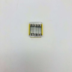 5x Bussman MDL-1/8-R Fuse Buss Small Dimension Glass Tube