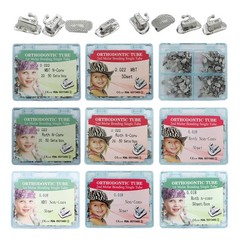 Orthodontic Mesh Buccal Tubes Dental Non-Convertible 1st 2nd Molar Roth MBT 022