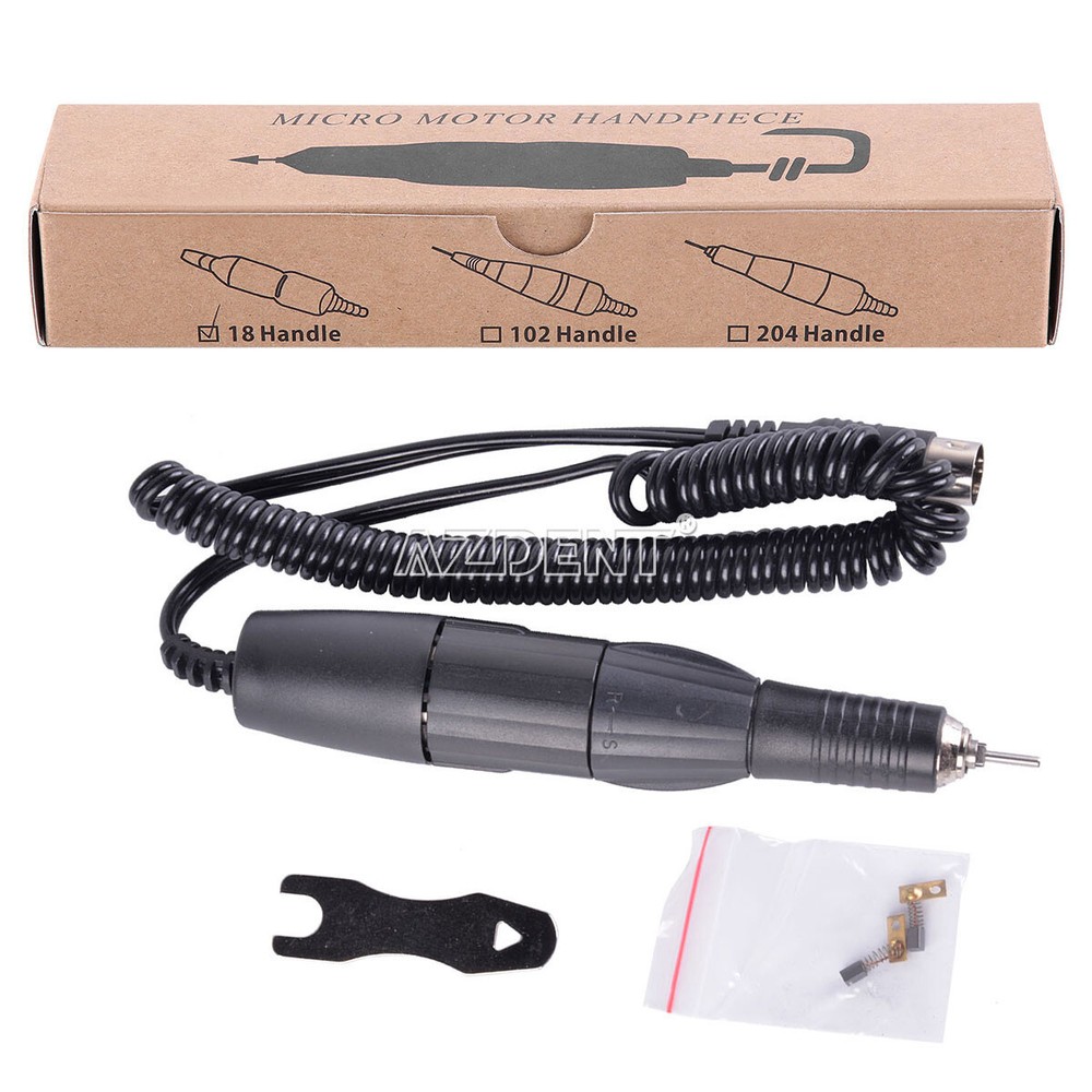 Dental Lab Micro Motor Electric 35000 RPM Handpiece Polishing Straight MARATHON