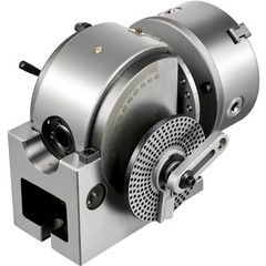 Indexing Dividing Head BS-1 6″ 3 Jaw Chuck & Tailstock for CNC Milling Machine