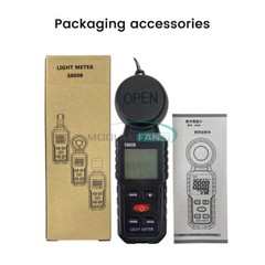 Light Meter Digital Illuminance Meter Luxmeter Luminometer Photometer 200000Lux