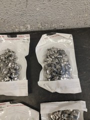 Molar Bands. Dental, Stainless, Various Sizes- 400+ Count (Z7)