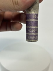 Lot of 7 Burndy YA28-2N 4/0 AWG Copper Compression Lugs 2-Hole Purple Die 15