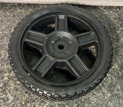 Replacement Wheel- FlowZone Monsoon Silica Slayer Concrete 9Gal Sprayer-PARTS