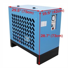 15C Refrigerating Dryer Air Compressor Refrigerated Freeze Dryer 220V 2.5m³/min