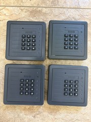 HID Proximity ProxPro 5355AGK14 Keypad Access Control Card Readers. Lot of 4