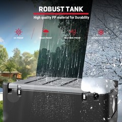 Portable Diesel Tank 50 Gal Diesel Fuel Tank with 12V Transfer Pump