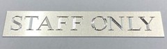 Engraved 10×2 8×2 Custom Name Plate Office Wall Door Desk Metal Sign Plaque