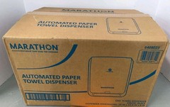 Marathon Automated Hardwound Paper Towel Dispenser, Black