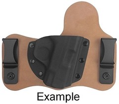 Gun Holster Black Steel Spring Clip with Hole/Hardware IWB OWB for Kydex, Lea…