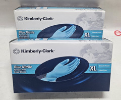 Kimberly-Clark Powder Free Nitrile Examination Gloves Size XL (2 boxes of 90Ct)