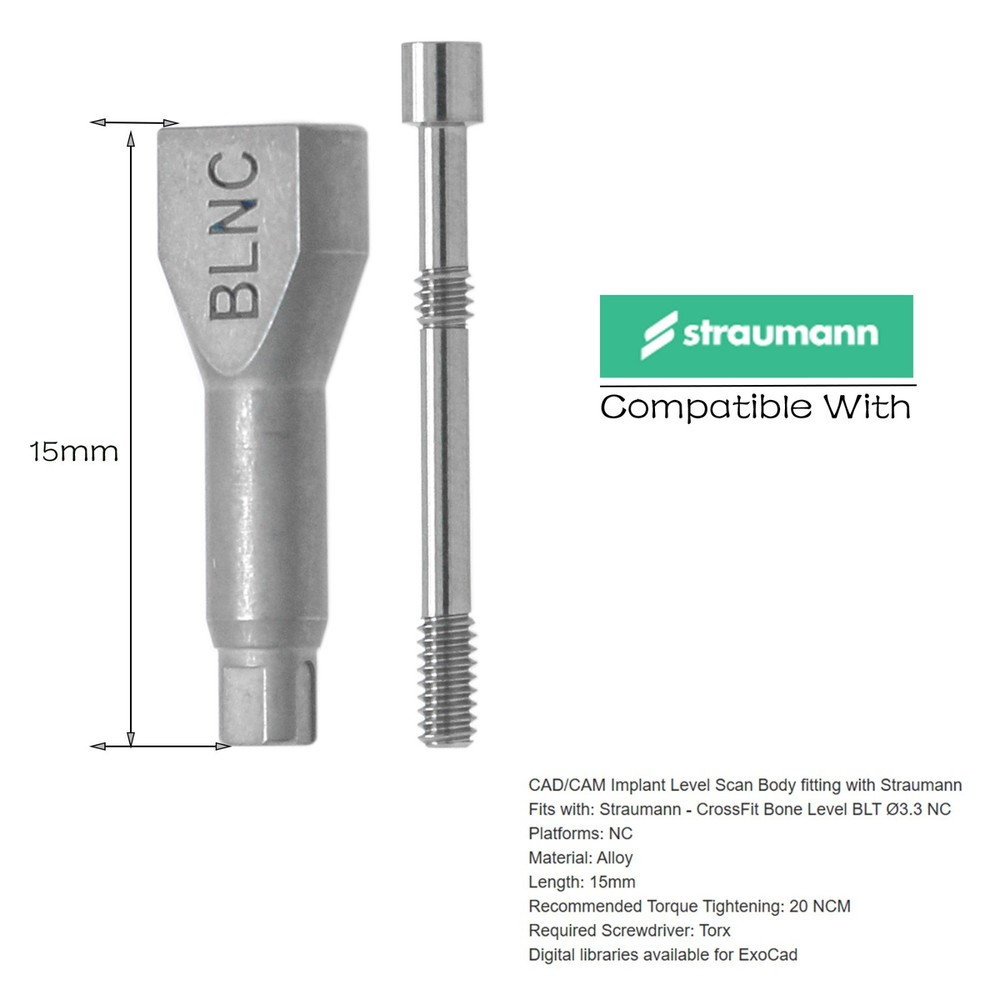 Implant Scan Body Lab Analog fit for Nobel Hiossen Osstem Straumann ITI CAD/CAM