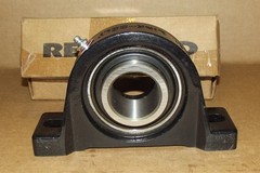 REXNORD P3Y227N Standard-Duty 2-Bolt Pillow Block Ball Bearing 1 11/16 Inch Bore