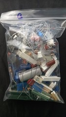 Mixed Lot of Assorted Electronic Components – Grab Bag – 1 lb! READ!!