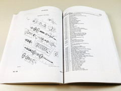 Massey Ferguson Mf 135 Tractor Parts Book Manual Catalog Assembly Schematics