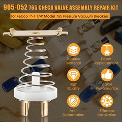 905-052 765 Check Valve Assembly Repair Kit Fit for Model 1″-1-1/4″ in White