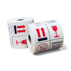 Shipping Labels 4×4 Fragile Do Not Stack 500 labels per roll 1-12 Rolls
