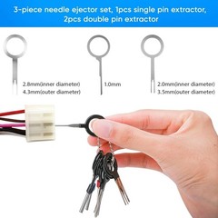 82Pcs Terminal Pin Removal Tool Kit Pin Extractor Tool Set Wire Terminal Release