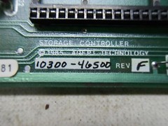 Adept Technology 10300 46500 Rev F PC Board Storage Controller