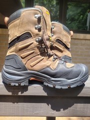 🔥KEEN Utility 🇺🇸Coburg 8 Inch Waterproof Boot Cascade Brown Black 1017833 8D