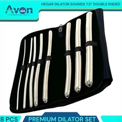 NEW 8 HEGAR DILATOR SOUNDS SET 7.5″GYNO SURGICAL INSTRUMENTS ( PREMIUM GRADE )