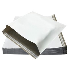 UOFFICE 250 Poly Mailers Bags 24×24″ – #8 Pouches Envelopes White Self-Sealing