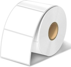 700/Roll White Square Thermal Labels Stickers 2″ x 2″ Self-Adhesive for Barcode