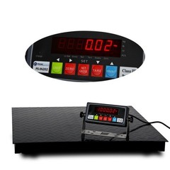 PS 1000 LBS Digital Industry Shipping Postal 24”x24” (2’ x 2’) Floor Scale Black