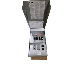 Eaton 125A Power Outlet Panel Surface Mount 1PH 3W CHU9N9NKGS 20a 240v Gfci