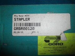 GORO GR-BR00120 CONVEYOR BELT HAMMER LINK LACING FIXTURE TOOL STAPLER BALER NEW
