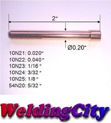 WeldingCity® 5-pk TIG Welding Collet 10N24 3/32″ for Torch 17/18/26 | US Seller