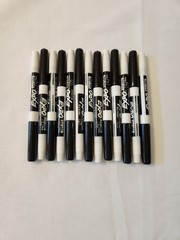 33 Dry Erase Markers Lot – 13 Black EXPO Fine Tip + 20 Color COMIX Fine Tip Mark
