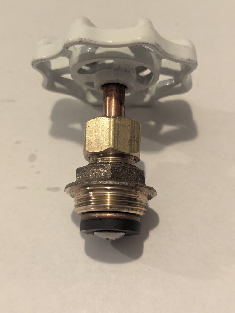 New genuine valve stem for 1/2″ and 3/4″ Nibco (larger ver)! Fix the drip!