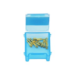 Dental Endo Pure Gold plated Conical Screw Posts Assorted Root Canal Dental