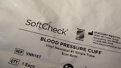 SoftCheck Blood Pressure Cuff Neonatal 3-6cm