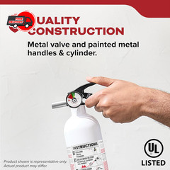 Fire Extinguisher for Vehicles Cars Trucks Single-Use 5BC ‎3.2 pounds