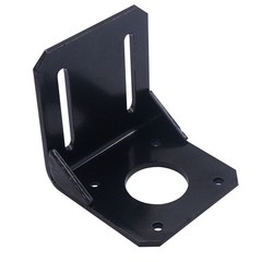 2Pcs NEMA 17 Stepper Motor Mounting Bracket L-Shape Alloy Steel w/ Screws