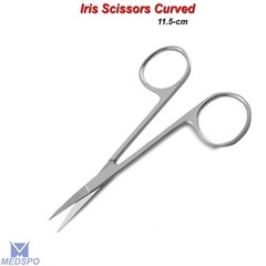Surgical Iris Scissors Straight Curved Dental Tissue Suture Removal Dissecting