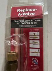 Sioux Chief 600-204CV Full-Port Ball Valve Compression Fit onto 1/2” Copper Tube