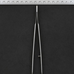 Aesculap BD662R Gerald Tissue Forceps Delicate 1×2 Teeth Straight 6 7/8 in