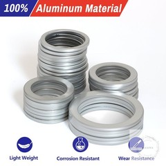 600 Pcs Aluminum Crush Washer Assortment Kit – 18 Sizes Oil Drain Plug Gasket