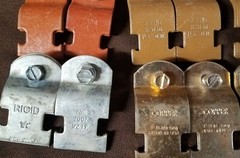 123 Strut Pipe Clamps 1/2″ Rigid – 1-3/8″ OD, Rigid, CT, Multiple Brands