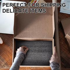 12Pcs 12x8x0.5 Black Polyethylene Foam Sheets Packing Cushion Pads for Shipping