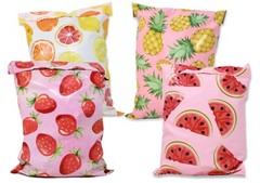 NEW 10×13 Strawberries, Watermelon, Pink PIneapple, Citrus Poly Shipping Mailers