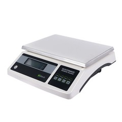 U.S. Solid Tabletop Bench Scale 57×0.0002lb / 26kgx0.1g Stainless Steel Platform