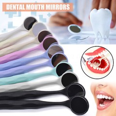 10PCS Dental Double Sided Anti-fog Mouth Mirror Oral Mirrors DL
